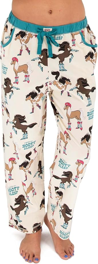 Lazy One Pajamas for Women, Cute Farm Pajama Pants and Top Separates