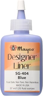 Mayco Designer Liners - Blue, 1.25 oz Bottle