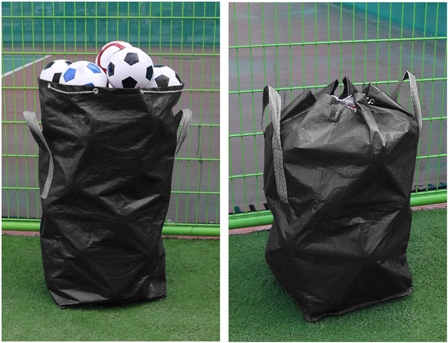 Basketball Ball Bag 190L Waterproof Sports Equipment Pouch with Handle | Soccer Ball Organizer Bag for Basketball Baseball Tennis Softball Volleyball Football Hockey