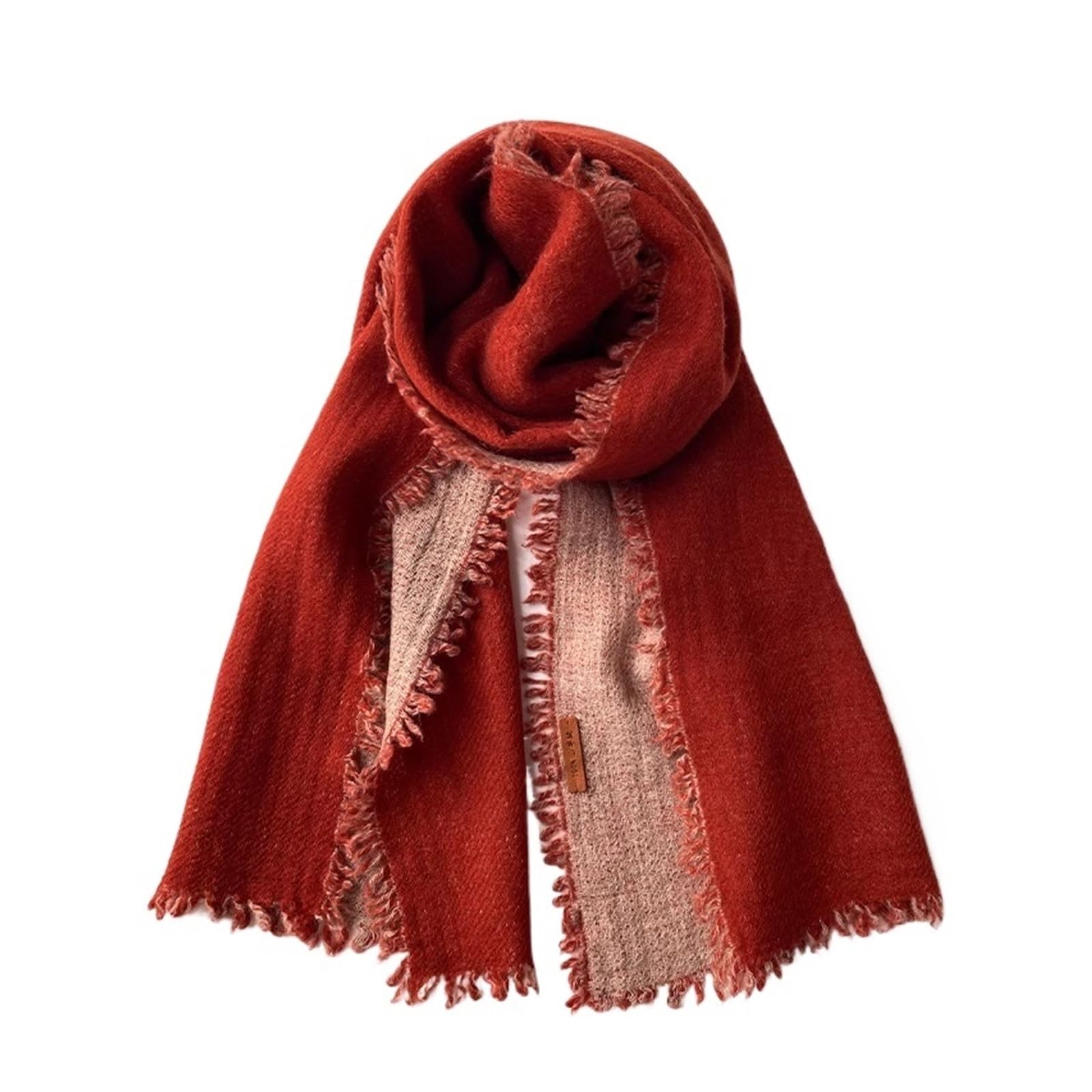 Bufanda para mujer, cálida, suave, de diferentes colores, para otoño e invierno, cálida bufanda de cachemira para hombre y mujer
