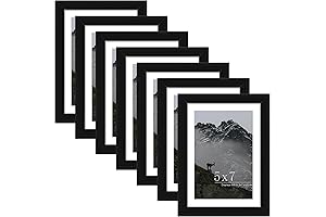 Picrit 5x7 Picture Frame Value Pack of 7: Showcase Precious Moments with Style