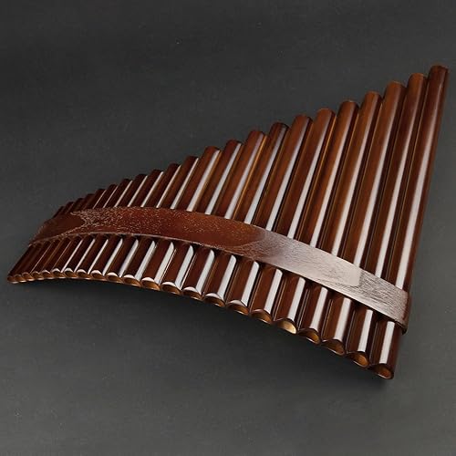 Miniatura 29 de 22/25 tubos C Key Profesional Pan Flauta China Tradicional Instrumento Musical Tubos de Pan Tubos Fácil de Aprender con Exquisitas Tubos de Pan