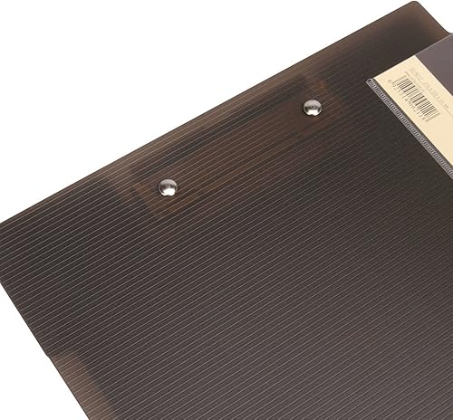 Miniatura 4 de Carpeta de archivos, portapapeles tamaño carta, portapapeles con clip de metal, soporte para bloc de escritura, padfolio, organizador de documentos,