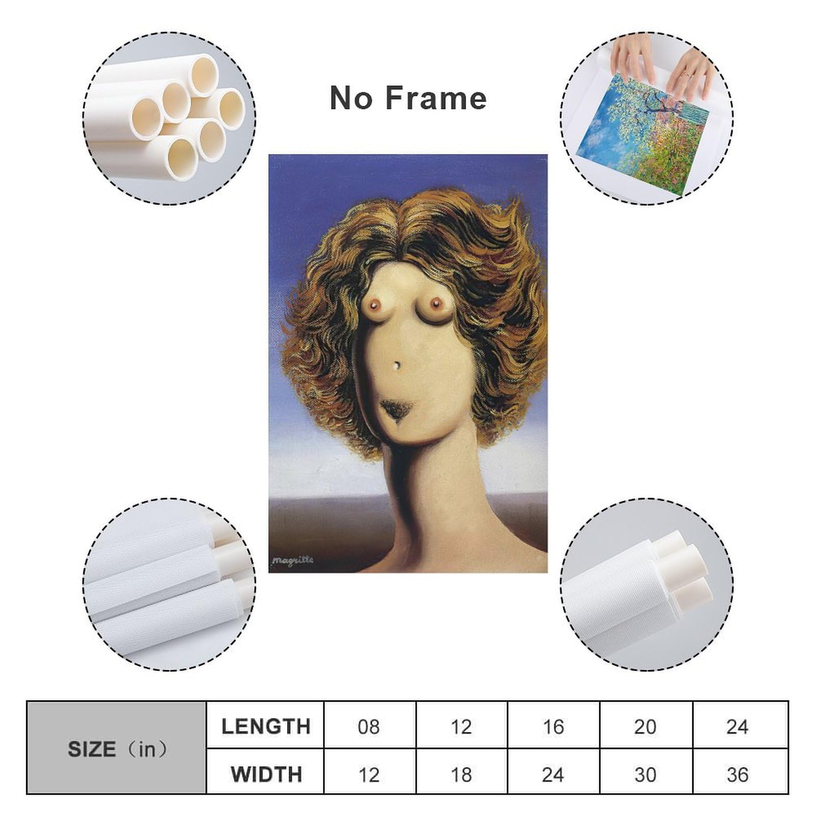 Amazon.co.jp: ルネ・マグリット シュルレアリスムの画家 レイプ