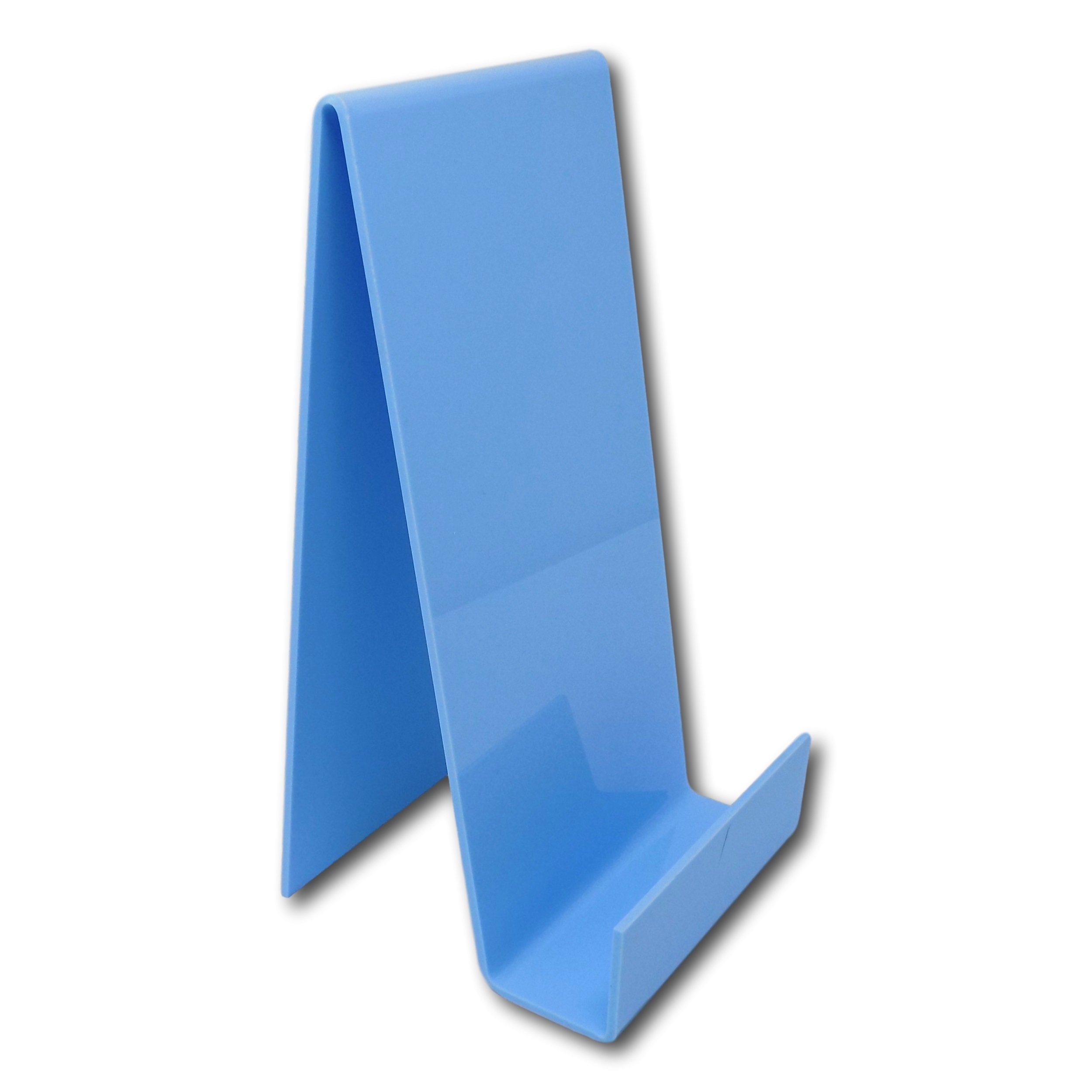 EPOSGEAR XL Extra Large Plastic Acrylic Perspex Book Plate Retail Display Stand Holder - Perfect for Schools, Nurseries, Libraries etc (Candy Floss Blue)