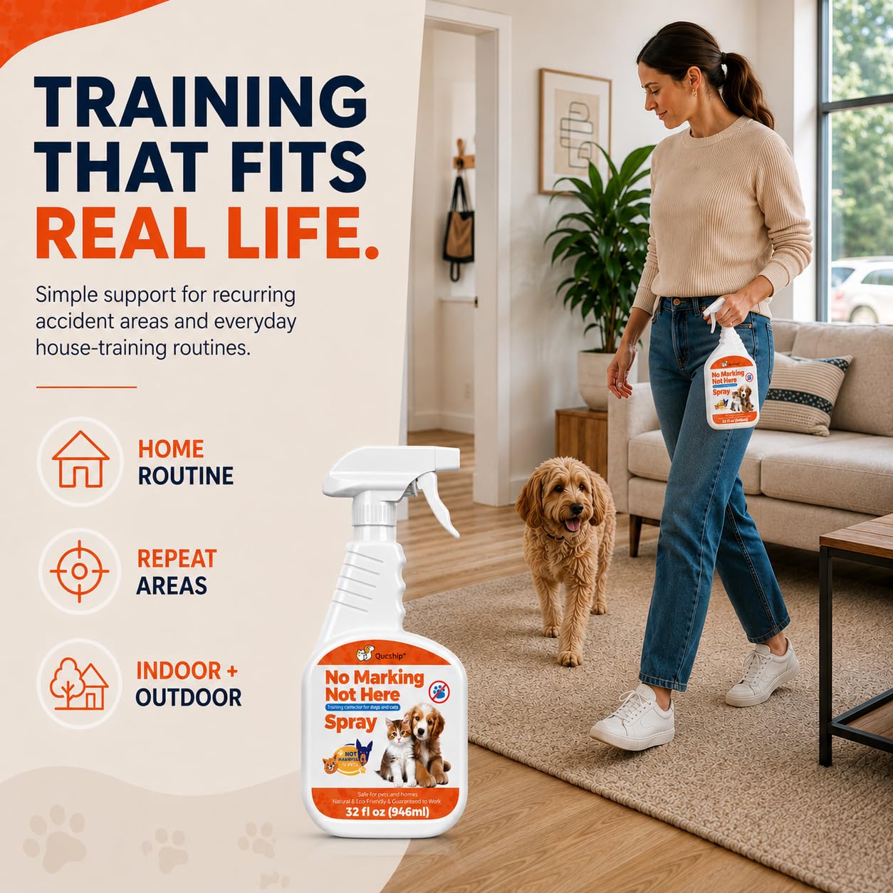 Hunde-Töpfchentrainingshilfe für das tägliche Training, 100 ml