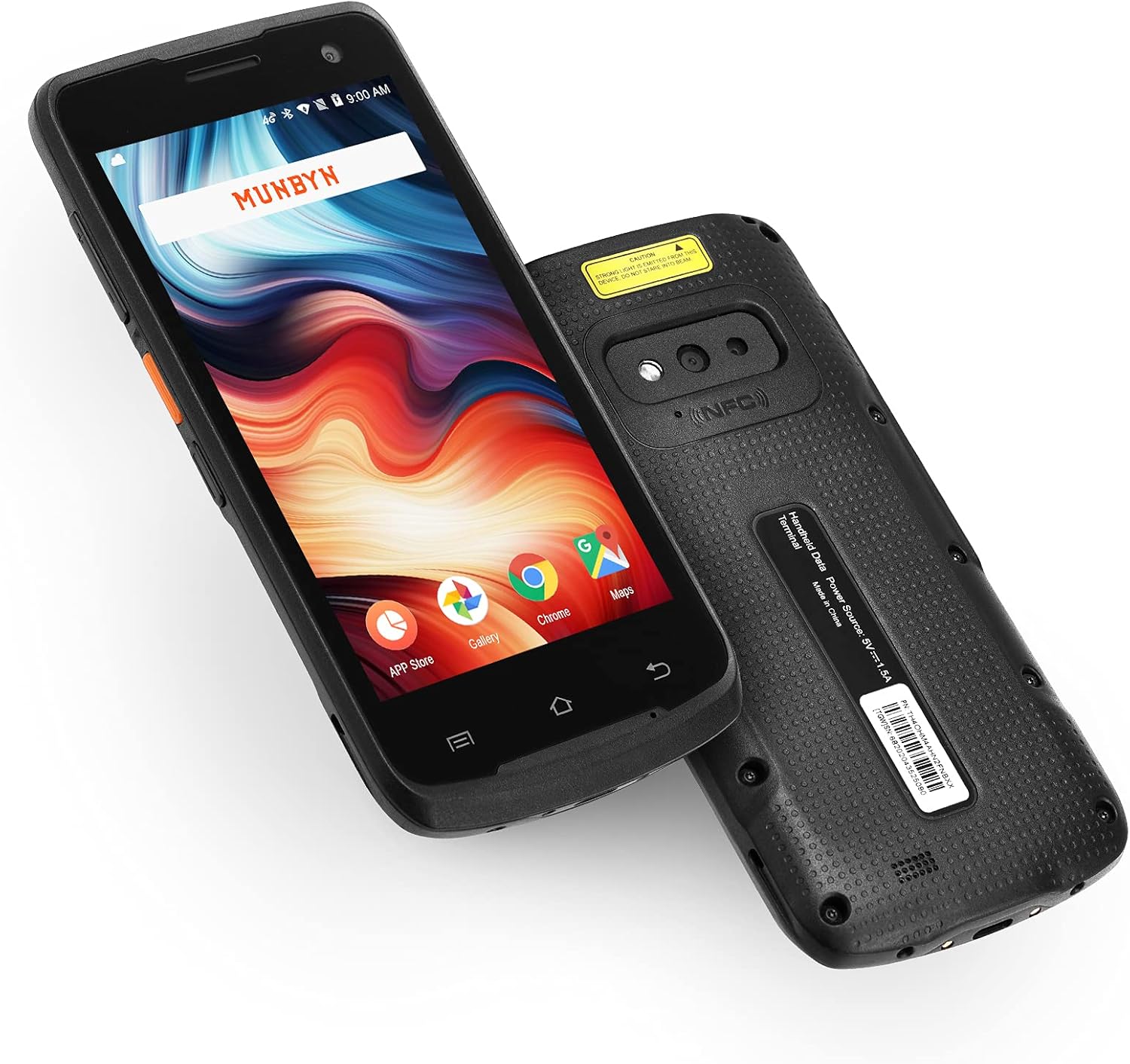 MUNBYN PDA Scanner Android, POS Terminal Handheld PDA, Zebra Barcode