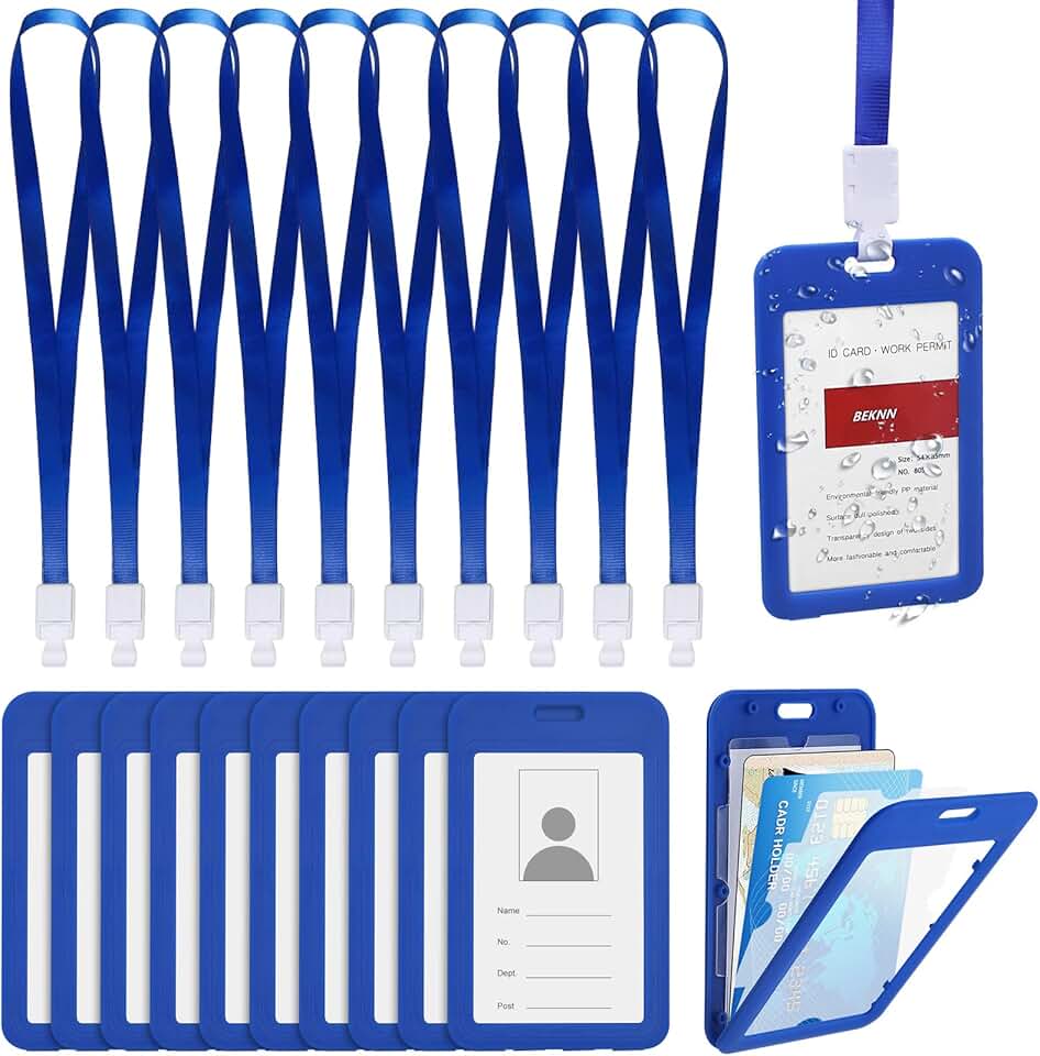 Amazon.co.uk lanyard with plastic card holder