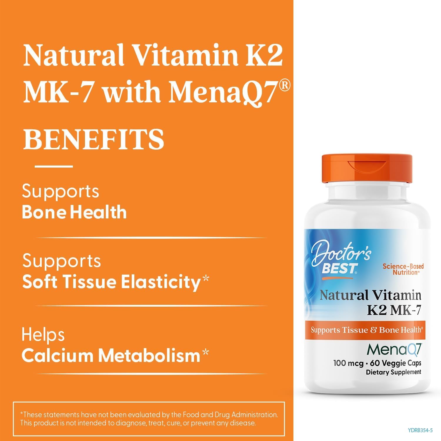 K2MK様 リクエスト商品 Amazon | MK-7 ビタミンK2（メナQ7） 100mcg 60粒［海外直送品