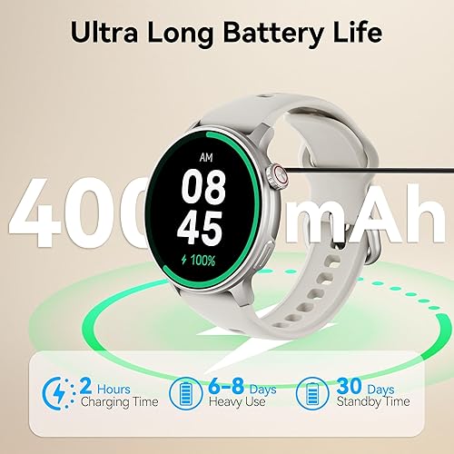 Miniatura 8 de KPEP GPS Running Watches for Men Women, 1.43'' AMOLED2 Straps3ATM Waterproof Sports Watch, Compass, Barometer, Altimeter, 247 StressSpO2Heart Rate