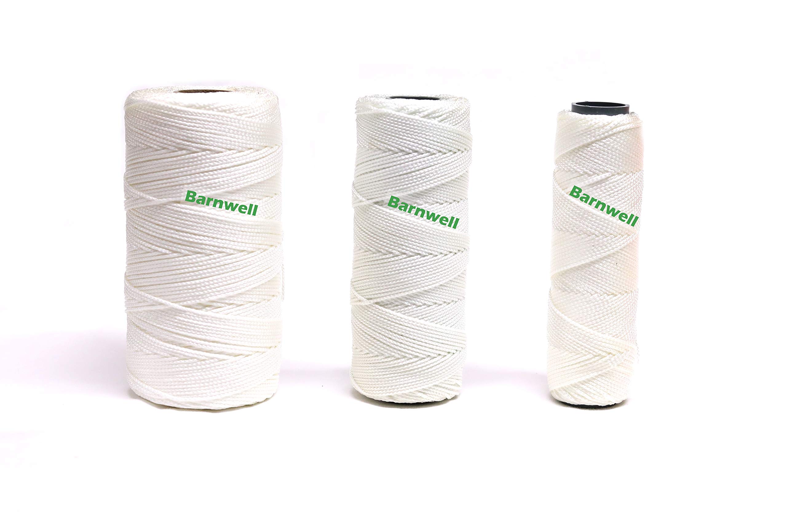 Barnwell White Braided Nylon Masons Builders Brick Block Line Bricklayers (250Ft (75M))