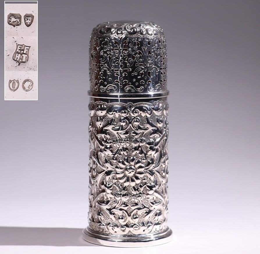 Amazon.co.jp: CD55 銀食器 英国アンティーク シュガー