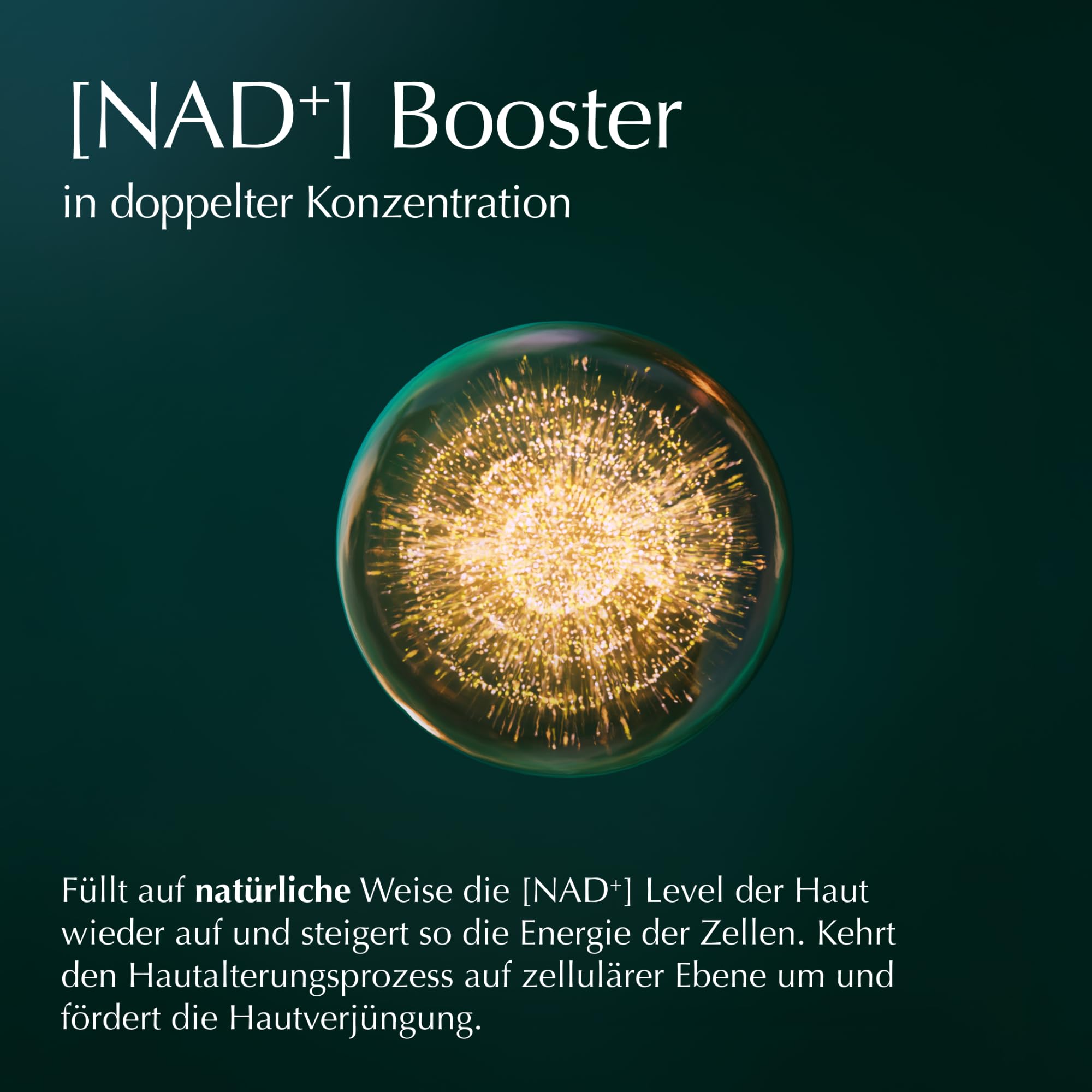 WELEDA Cell Longevity Super Anti-Aging Liquid Youth Double Serum - Gesichtspflege Serum mit [NAD⁺] Booster & [Retino-Cell] mindert die 10 Zeichen der Hautalterung (Naturkosmetik, vegan, 50ml)