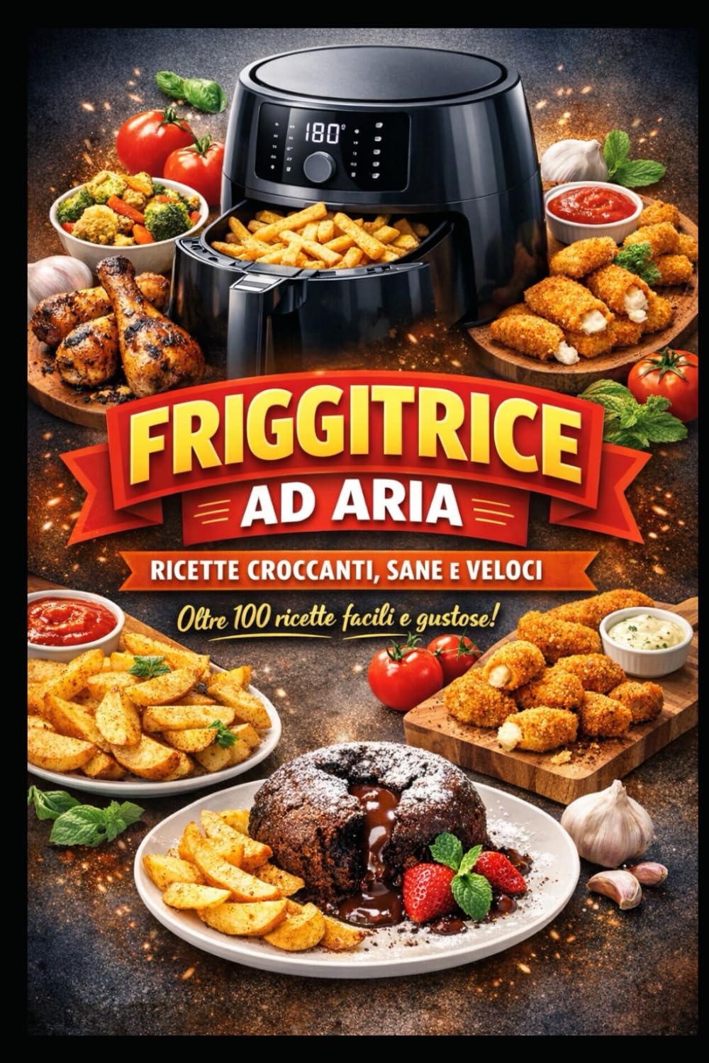 Friggitrici ad Aria: Guida Completa e Ricettario per Tutti i Giorni: Dal Principiante all’Esperto: Tutto Quello che Devi Sapere sulla Friggitrice ad Aria
