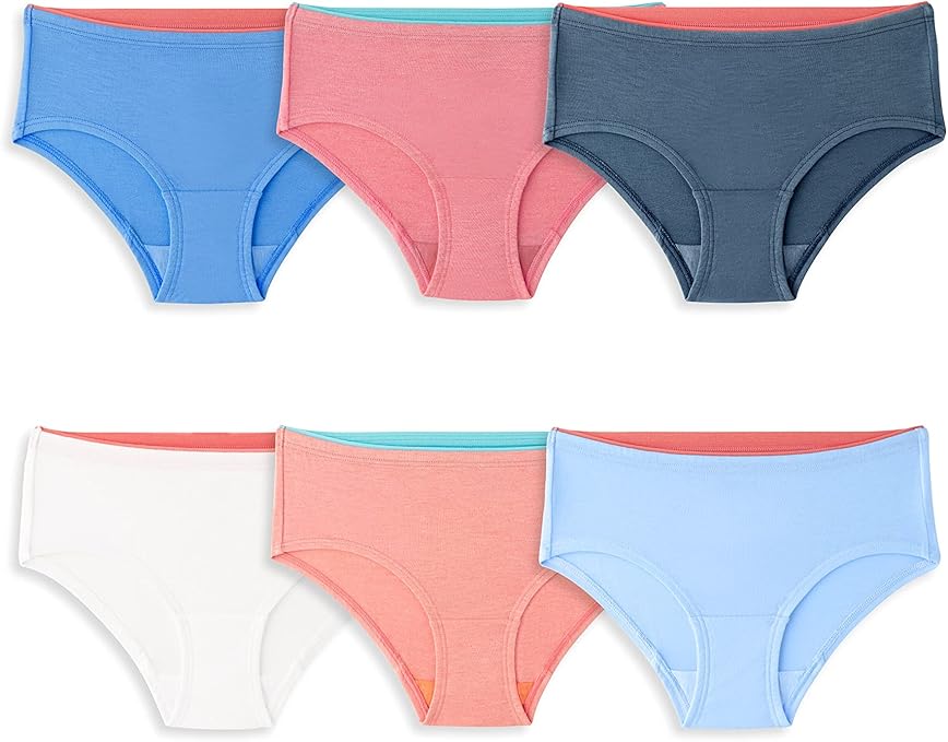 Fruit of the Loom Girls' 360 Stretch Modal Underwear