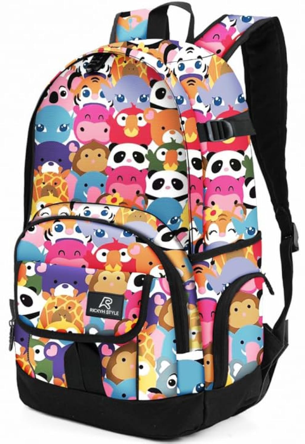 rickyh style School Backpack Travel Bag for Men & Women Lightweight College Back Pack with Laptop Compartmen