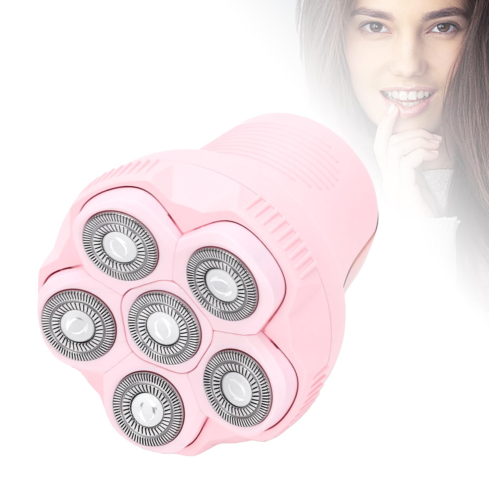 Recortadora Corporal para Mujer, Cabezal Flotante 6D, IPX6, 75