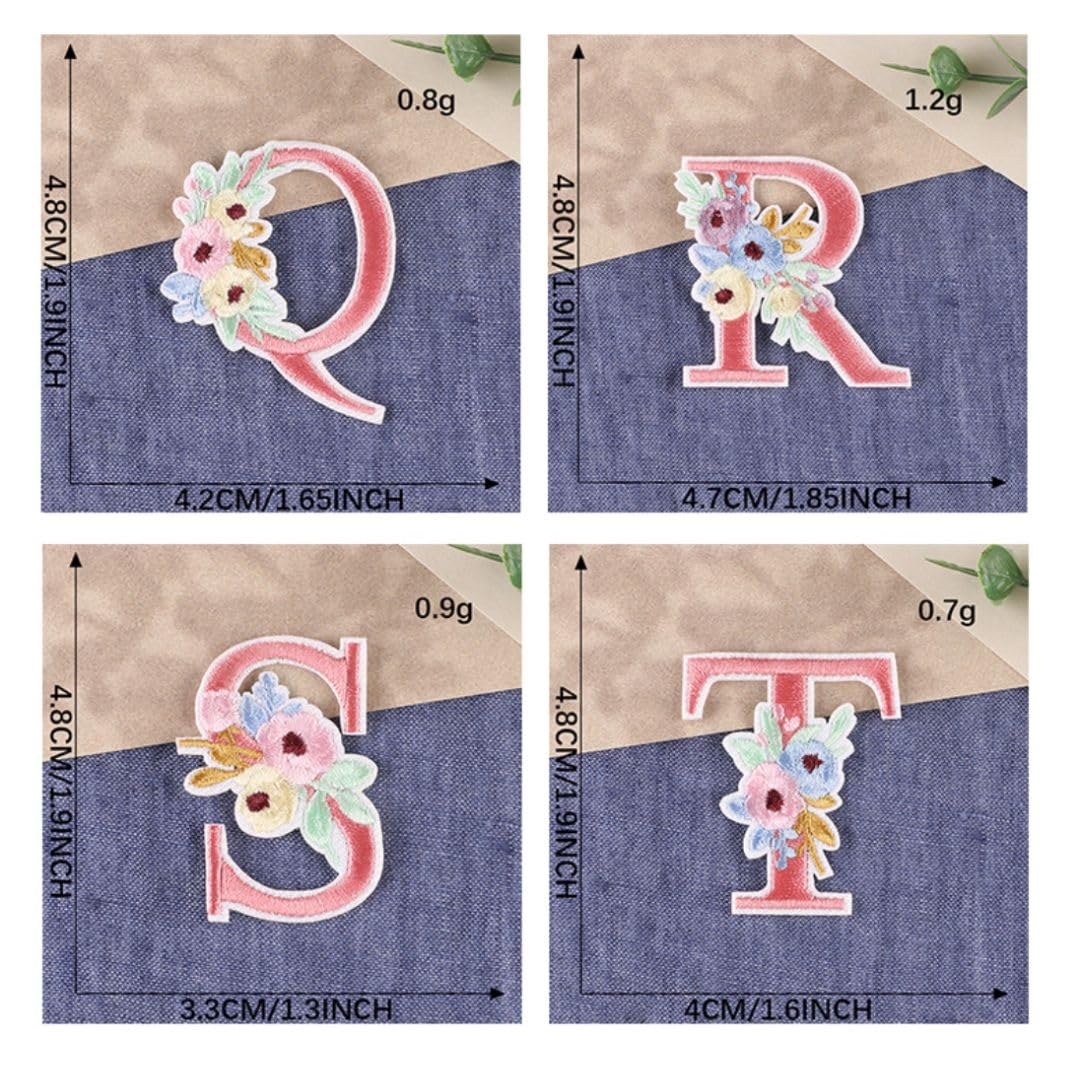 Amazon.co.jp: 刺繍アイロンワッペン アップリケ イニシャル