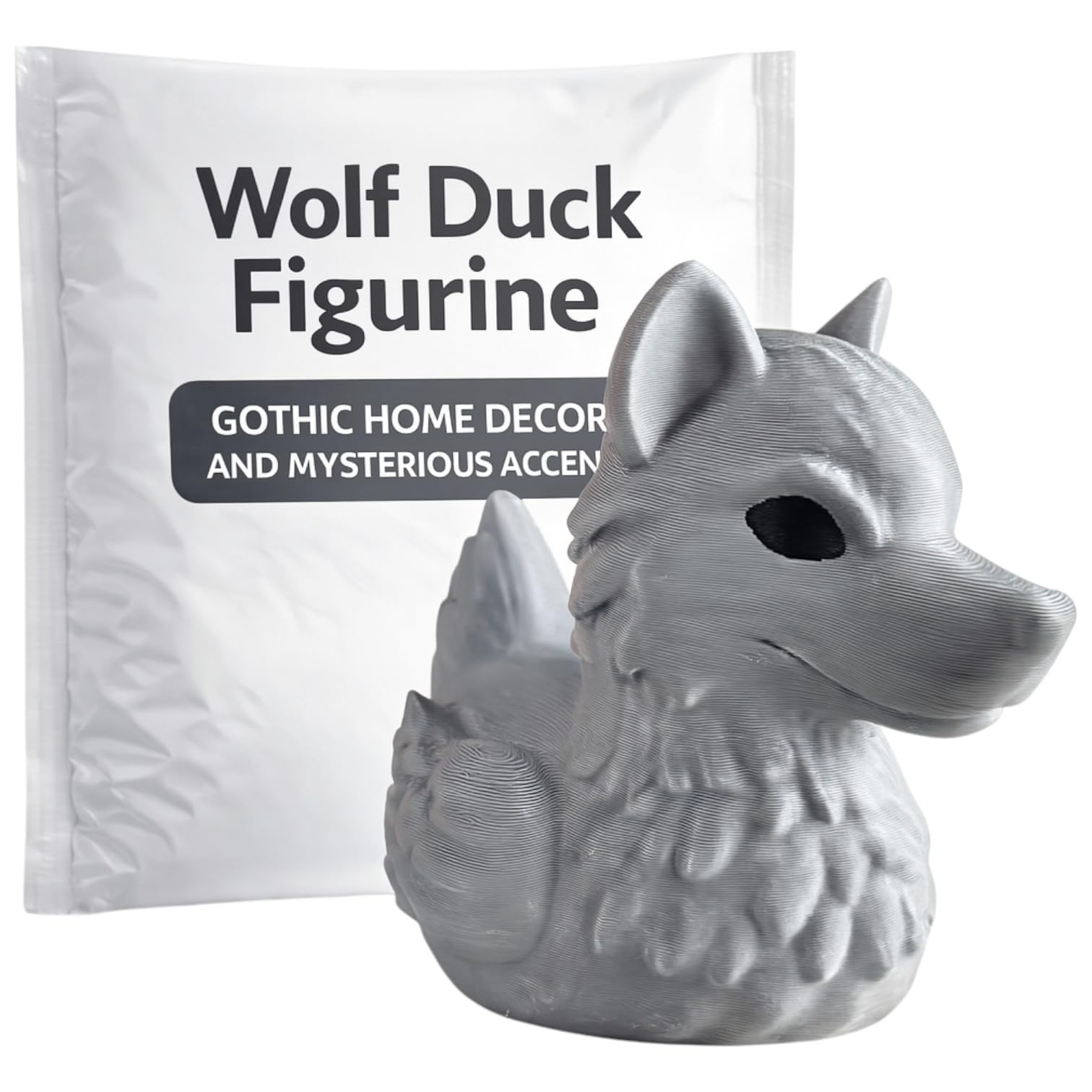 Amazon.com: Wolf Duck Figurine – Off-Road Rubber Duck for Duck