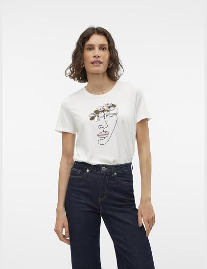 Vero Moda Petite Rock 'VMMACY' in Graumeliert | ABOUT YOU