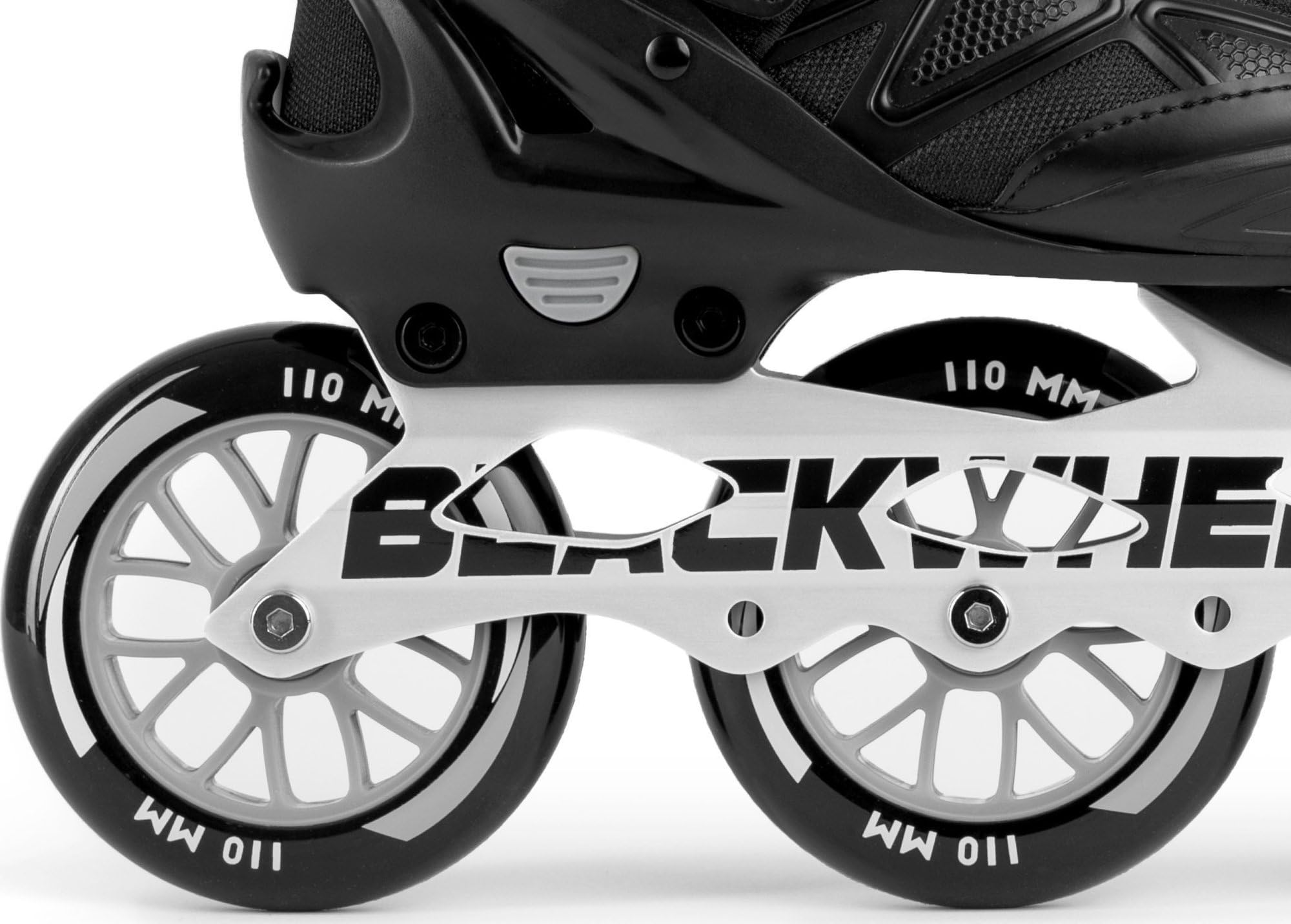 Patines en línea BLACKWHEELS Dynamic de Tres Ruedas con Chasis de Aluminio ABEC-7 One-Step-Adjustment