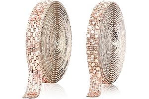 6 Yards Self Adhesive Rhinestone Strips