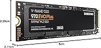 Vista 19 de Samsung 970 EVO Plus Series - PCIe NVMe - M.2 Internal SSD