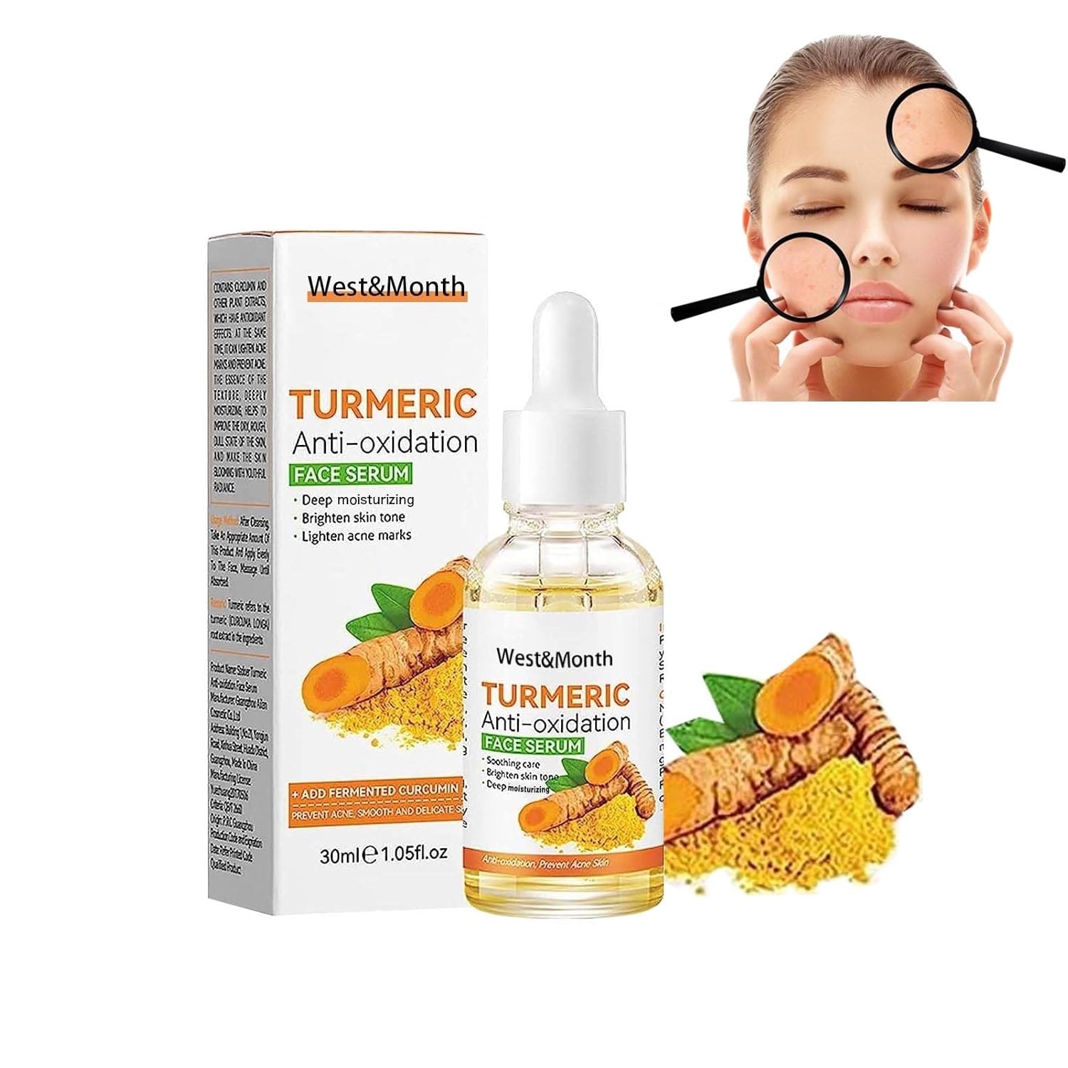 Turmeric AntiOxidation Serum, Turmeric Dark Spot Corrector