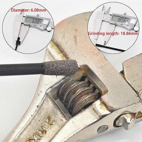 Miniatura 5 de SCOTTCHEN Palillos de lijado de cerillas para detalles finos de lijado 120180 y 400800-10 unidades