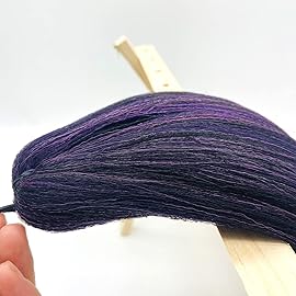 Purple Pre Stretched Braiding Hair ez Braid Braiding Hair Pre stretched Braid in Hair