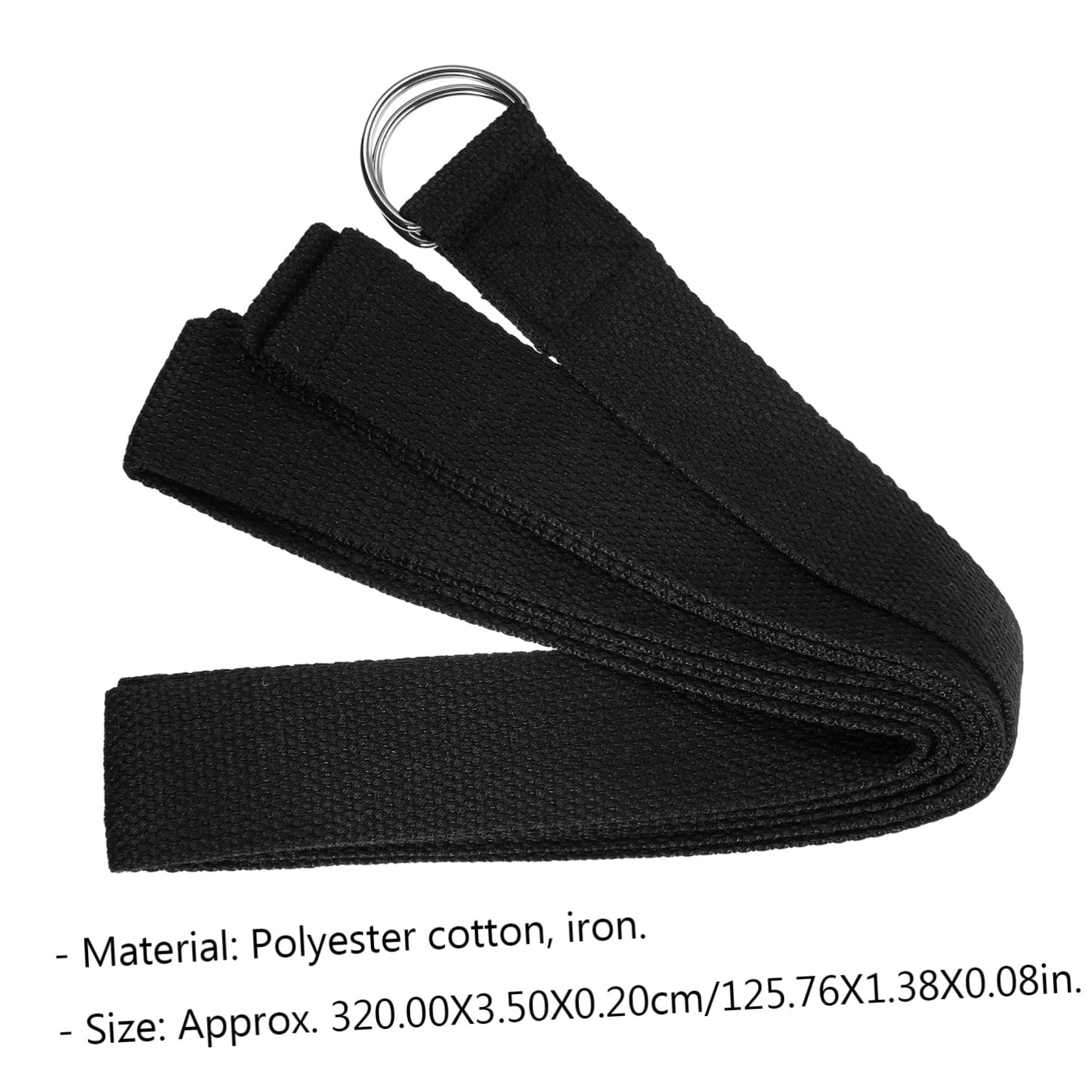 BESPORTBLE Polyester Cotton Yoga Straps Home Yoga Straps 3.2m Length for and Workout