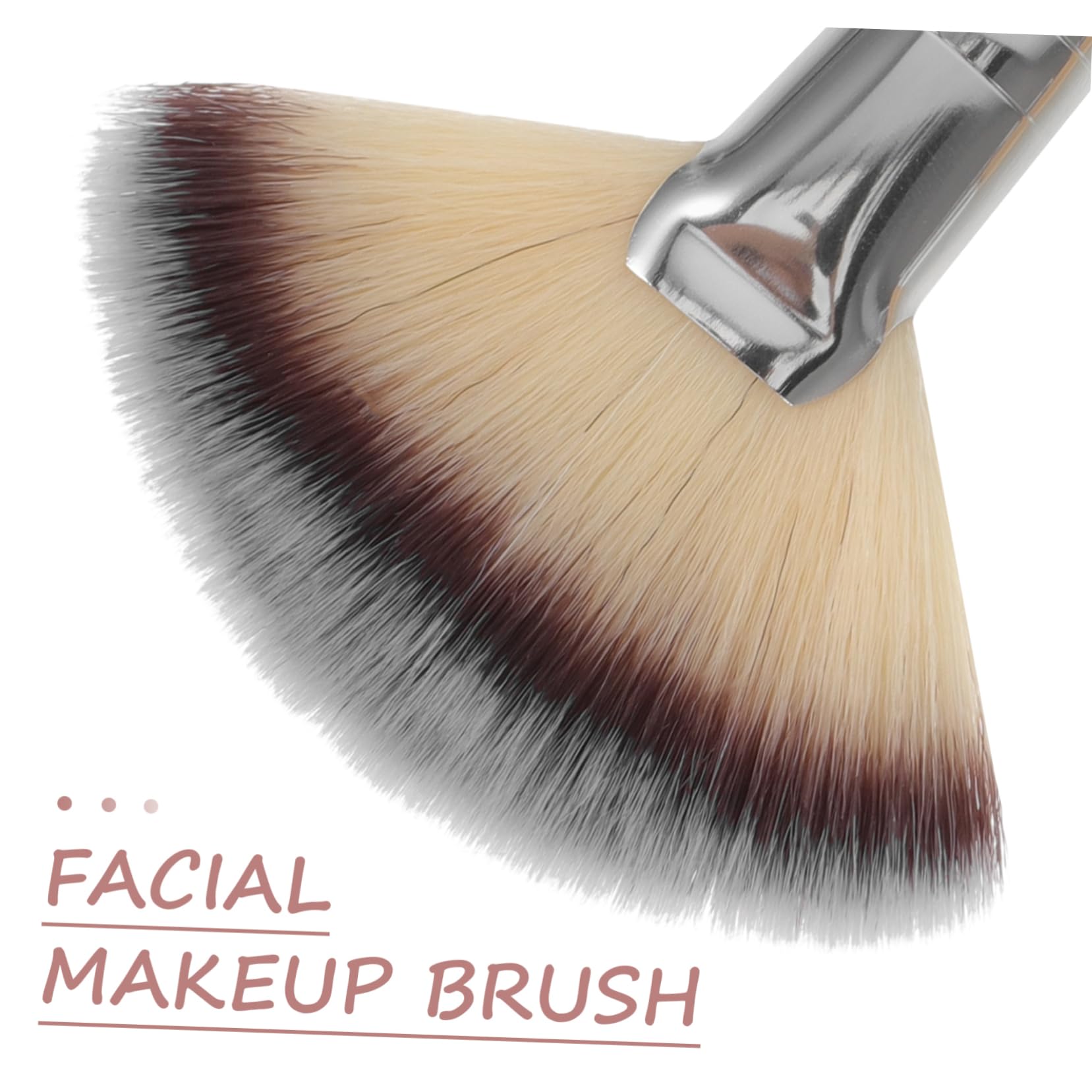 FRCOLOR 20stücke Teiliges Von Fächer-make-up-pinseln Weiche Gesichtsbürsten Für Puder Foundation Und Blush Für Präzise Anwendung Und Perfektes Finish Kurze Und Lange Griffe