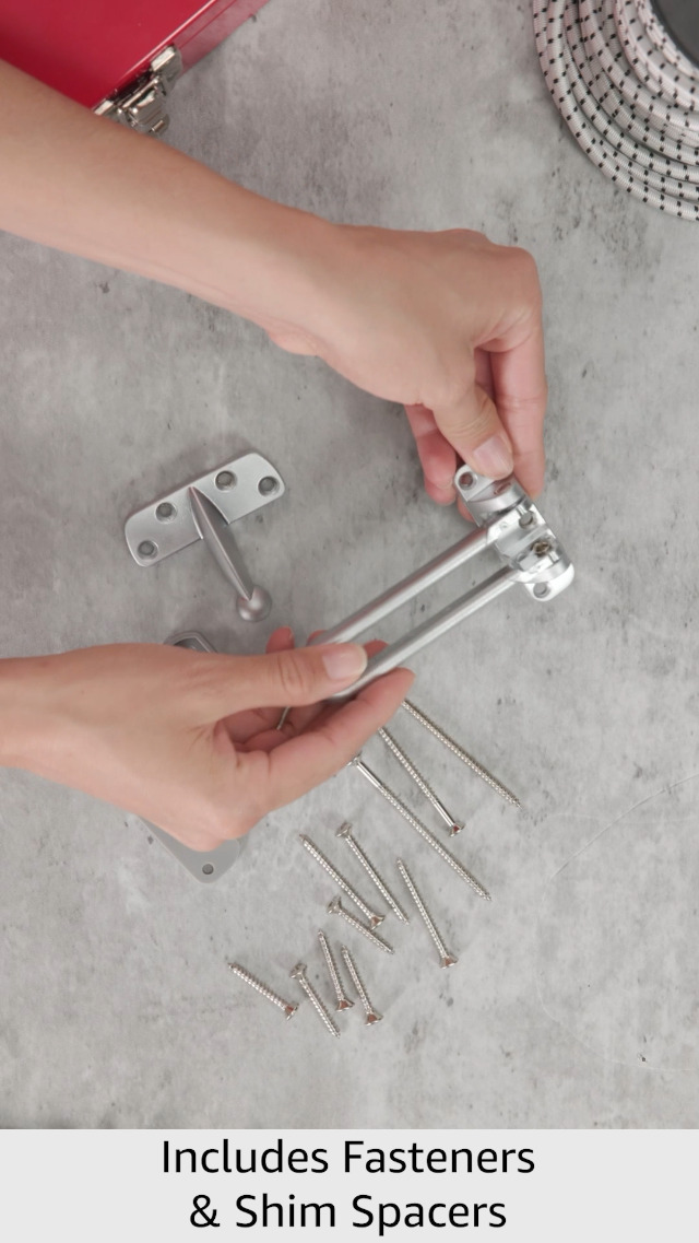 Prime-Line U 9901 Swing Bar Lock for Hinged Swing-In Doors