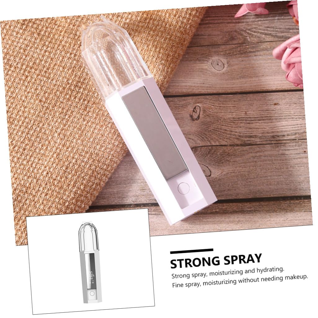 Beaupretty Máquina de Bruma Facial Portátil Recargable de Niebla Fría Abs, Hidratante y Humectante para Cuidado Diario Piel