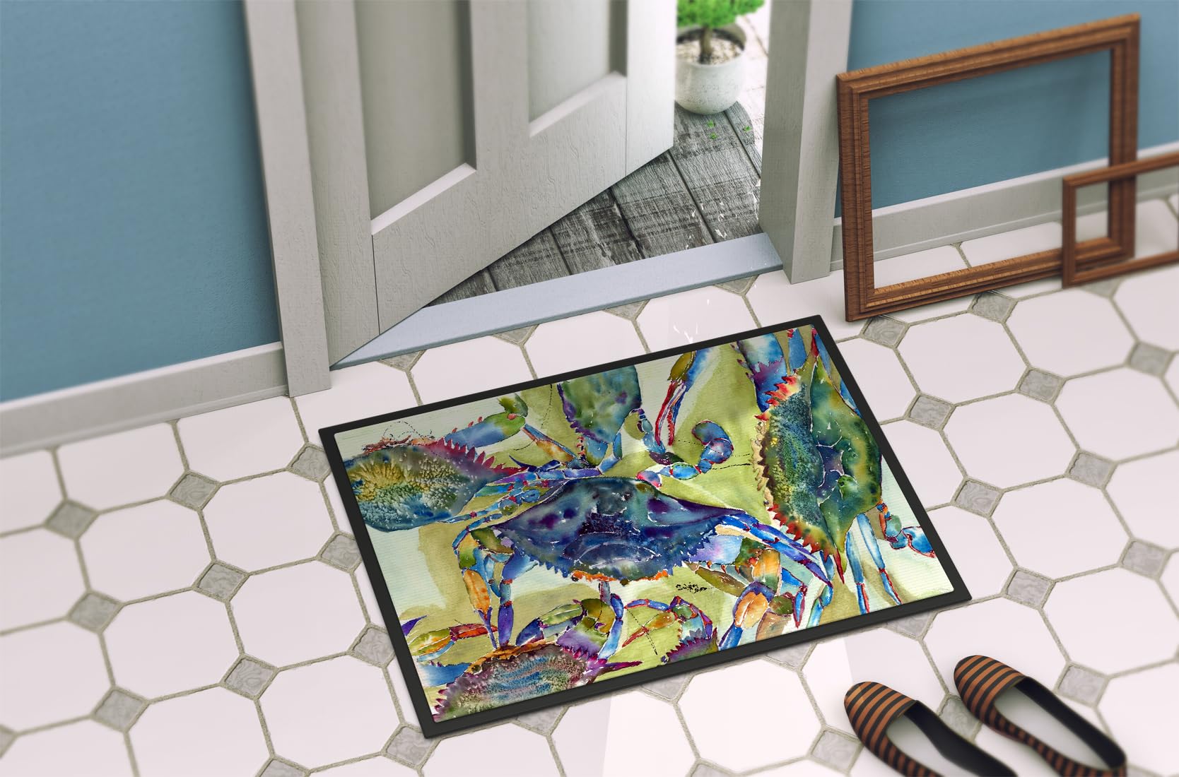 Caroline's Treasures - Zerbino per interni ed esterni, 45,7 x 68,6 cm, multicolore