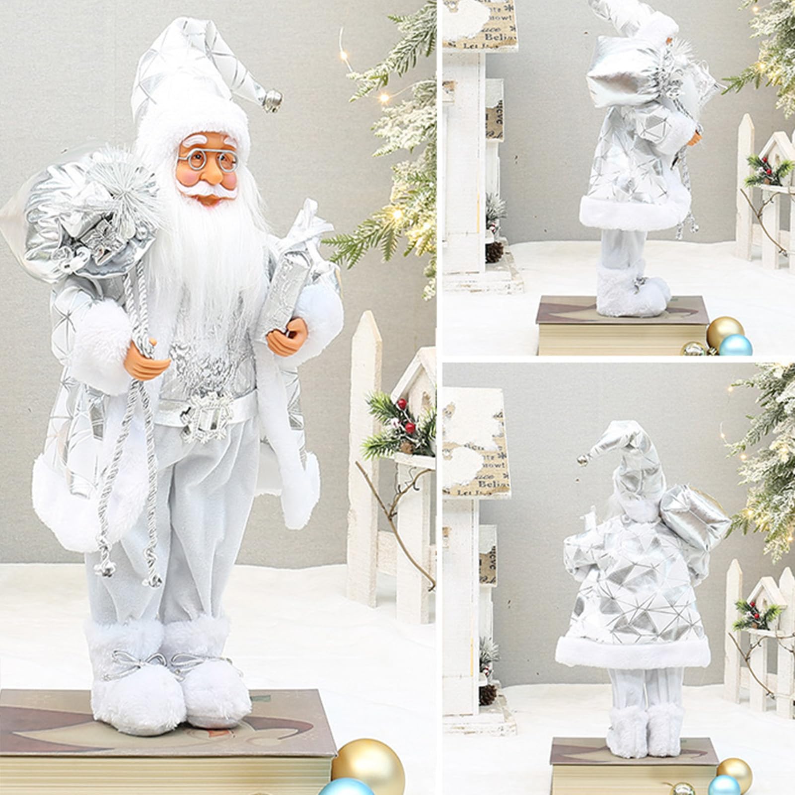 Weihnachtsmann Figur 45 Cm Stehende Sammelfigur