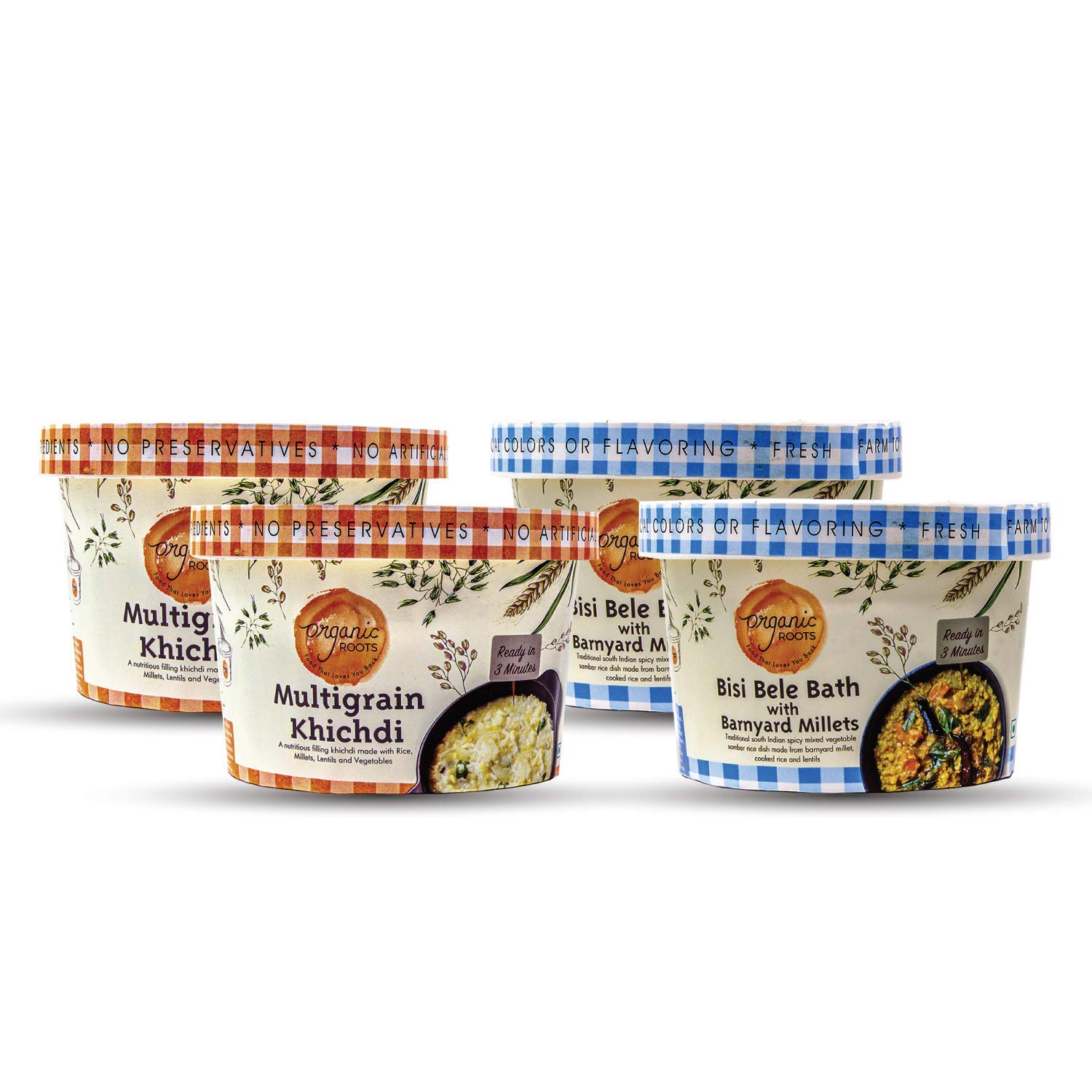 Buy Roots 2 Bisi BeLe Bath with Barnyard Millets South Indian Spicy ...