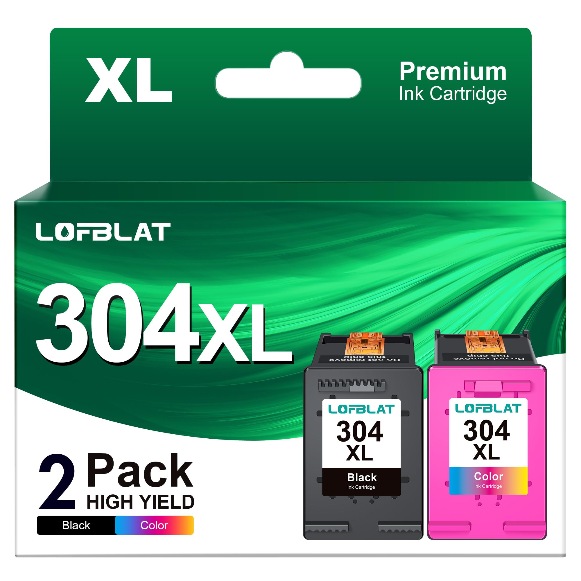 Lotto Cartucce Originali HP 304 E 304XL (Nero E Colore) - Per Stampanti ENVY 5032, OfficeJet 2620 E Tante Altre
