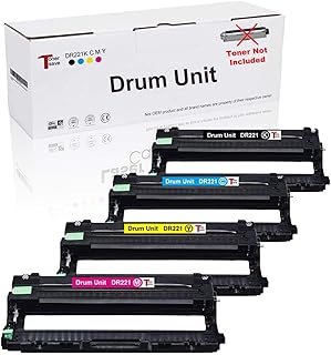 TonerSave 4PK DR221CL DR221 DR-221 Drum for Brother MFC-9340CDW MFC-9130CW MFC-9330CDW HL-3180CDW HL-3170CDW HL-3140CW HL-3170CDN MFC-9140CDN DCP-9020CDW DCP-9015CDW