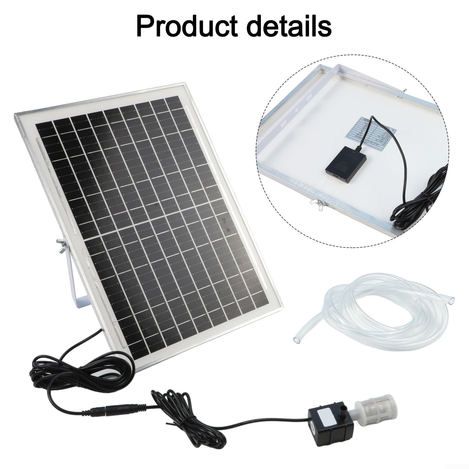 9V 10W Pannello Solare e Pompa Sommergibile Kit 240L/H Flusso Outdoor Fish Pond Fontana Fontana Fontana
