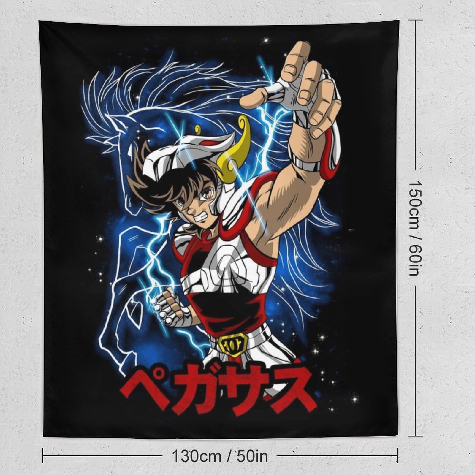 聖闘士星矢 十二宮星座一覧図カレンダー タペストリー 聖闘士星矢 十二