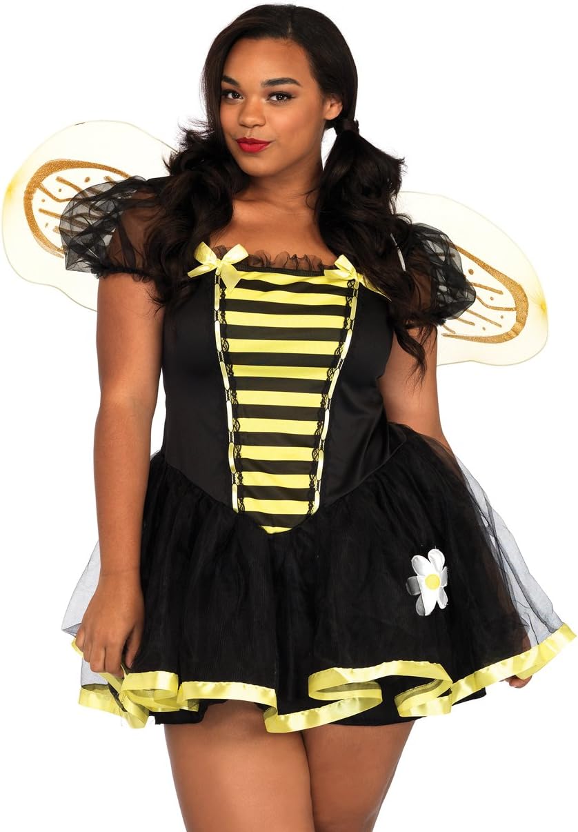Leg Avenue Women's Plus-Size Daisy Bee Costume