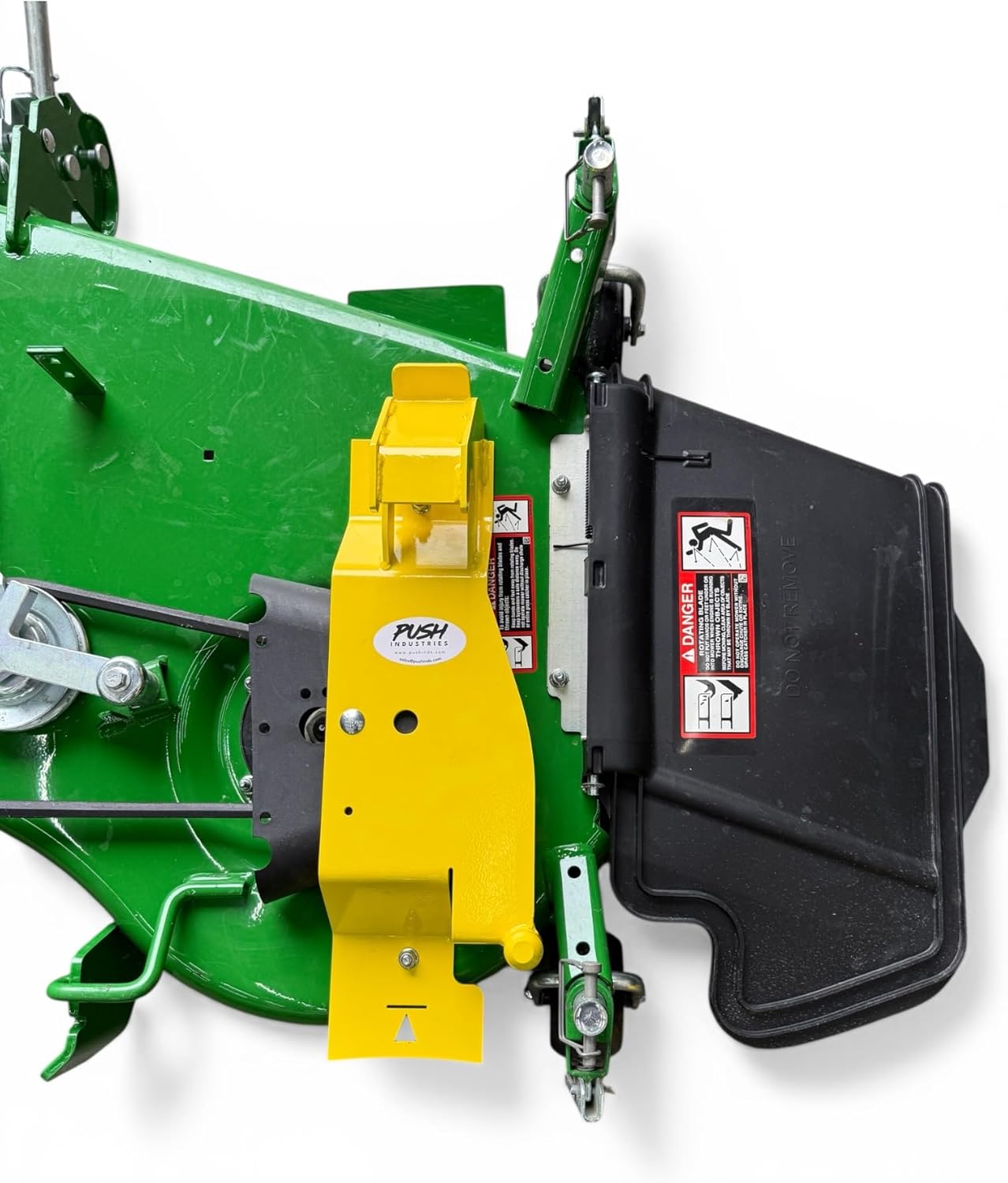 Push Industries 118.564 Mower Deck Loader Plates for John Deere 54D AutoConnect Mower Decks (Replaces OEM BXX10321) (54D Deck)