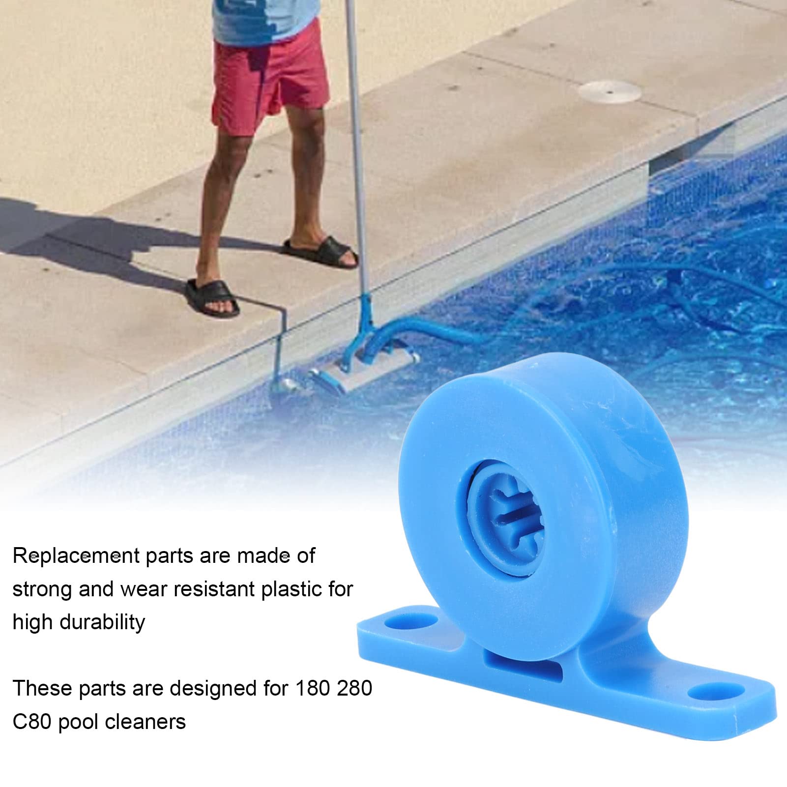 Jeu De 2 Roulements De Turbine Pour Nettoyeur De Piscine Polaris 180, 280, C80 - Pièces De Rechange Durables - 4