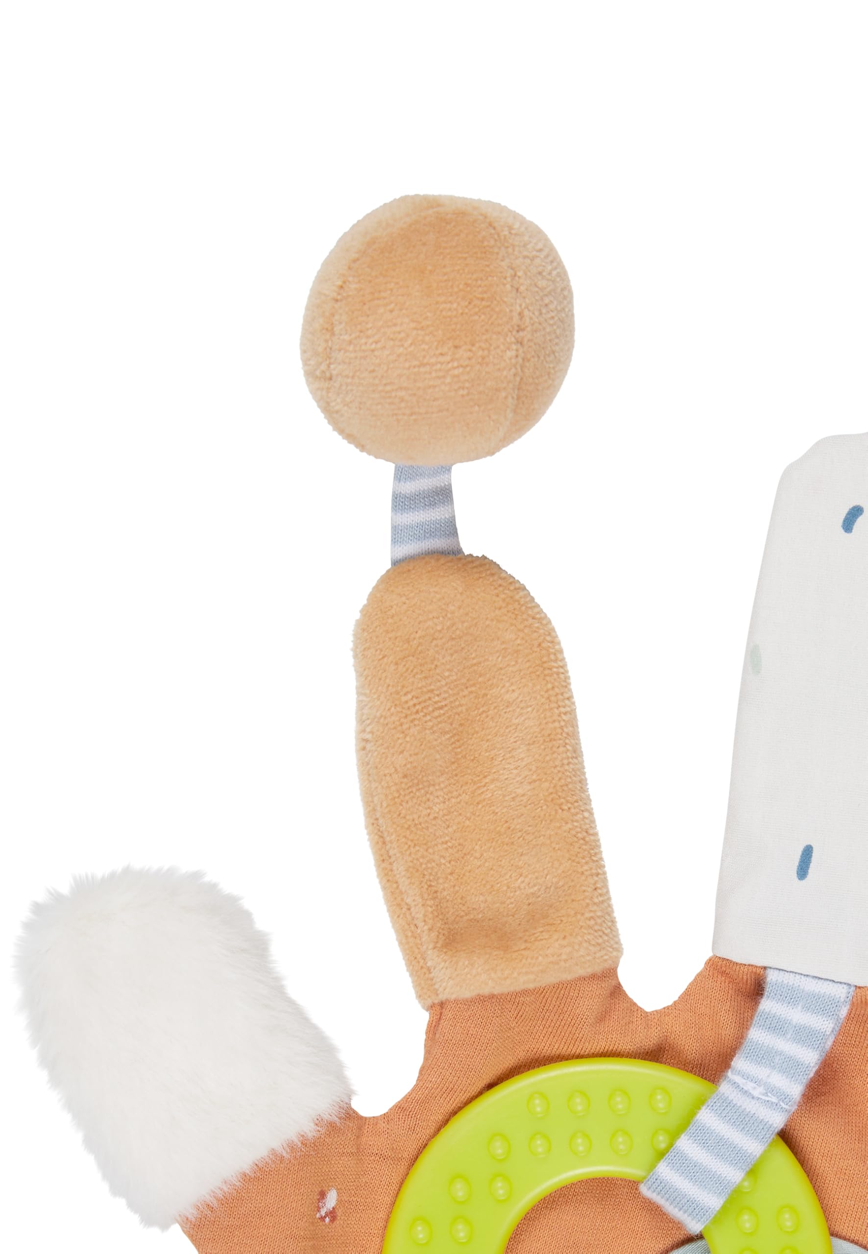 Sterntaler Spielhandschuh Fuchs Filou - Baby & Kinder Fingerpuppen Spielzeug mit Rassel, Knisterpapier & Spiegel - Motorikspielzeug zum Greifen & Förderung der Sinne - Geschenkidee - Unisex