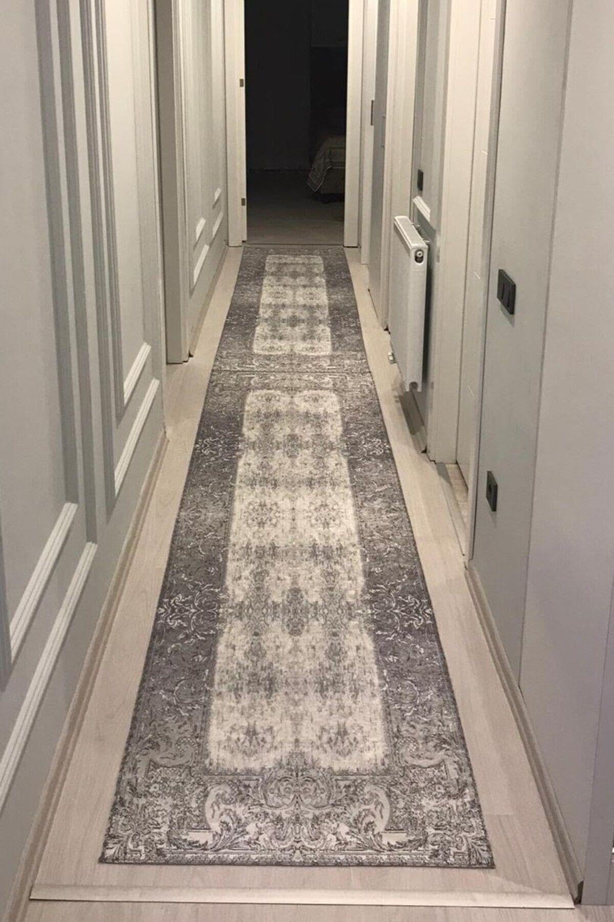 Monnhein Çok Renkli Yolluk Pırlanta - Yıkanabilir, Kaymaz Taban, Dijital Baskılı, Leke Tutmaz, İnce Hav, Modern Koridor, Mutfak, Antre ve Salon için Dekoratif Yolluk