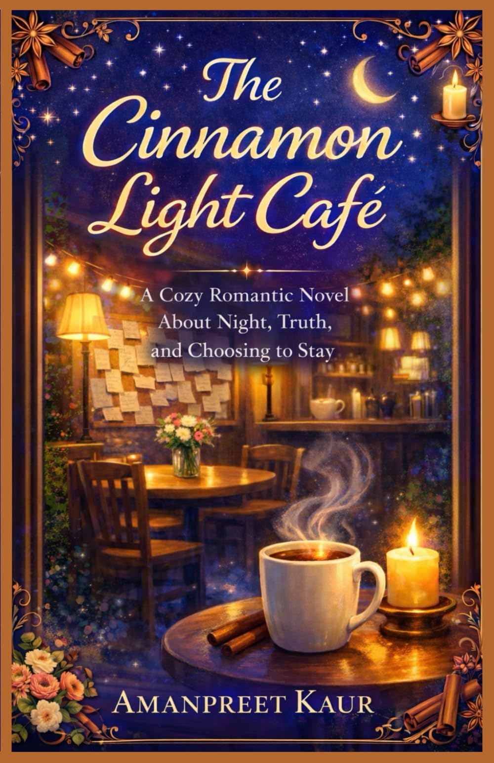 The Cinnamon Light Café: A Cozy Romantic Novel About Night, Truth, and Choosing to Stay (The Cinnamon Light Café Series)