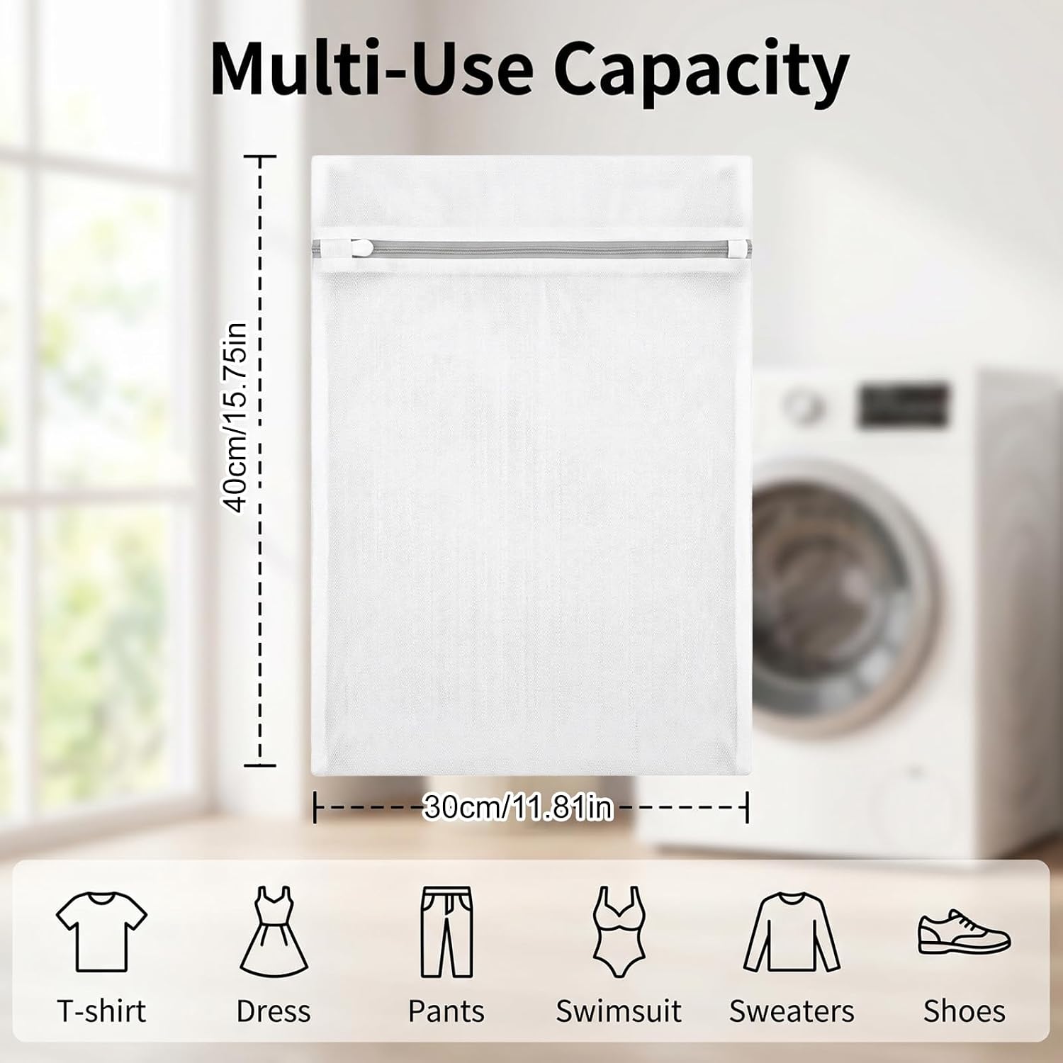 3 PCS Mesh Laundry Bags for Delicates, Mesh Bags for Laundry