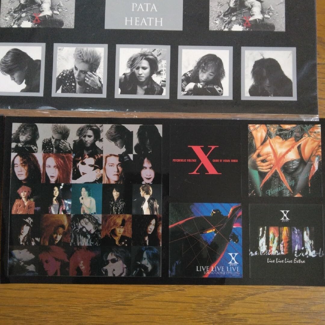 X JAPAN ステッカー シール
