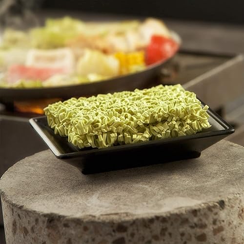 Miniatura 7 de BOILING POINT Paquete de fideos Wok Original y paquete de espinacas, ramen asiático saludable, sin conservantes, fideos instantáneos no fritos,